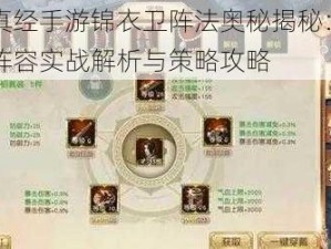 九阴真经手游锦衣卫阵法奥秘揭秘：江湖最强阵容实战解析与策略攻略