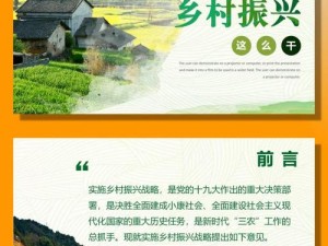 艳满乡村、乡村振兴：艳满乡村之路