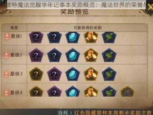 哈利波特魔法觉醒学年记事本奖励概览：魔法世界的荣誉与奖赏