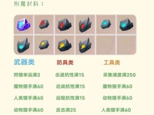 迷你世界武器附魔技巧全面解析：从基础知识到进阶实战应用指南