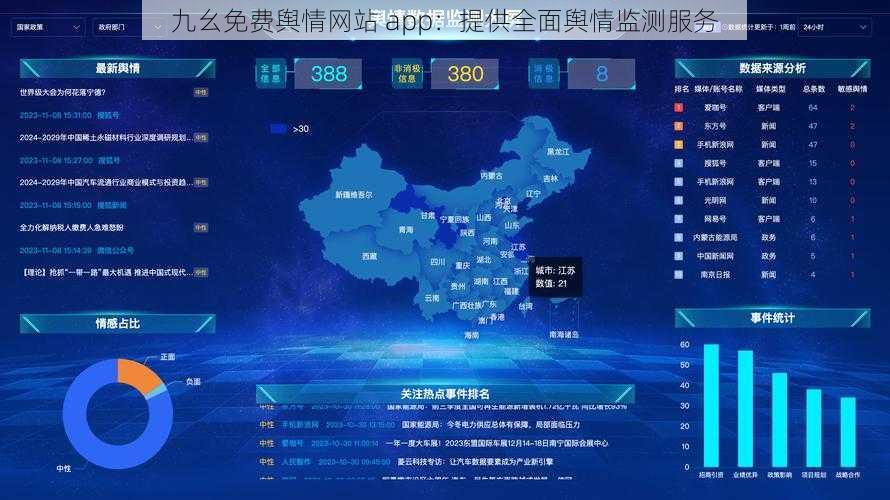 九幺免费舆情网站 app：提供全面舆情监测服务