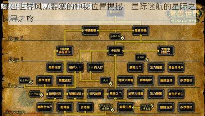 魔兽世界风暴要塞的神秘位置揭秘：星际迷航的星际之门探寻之旅