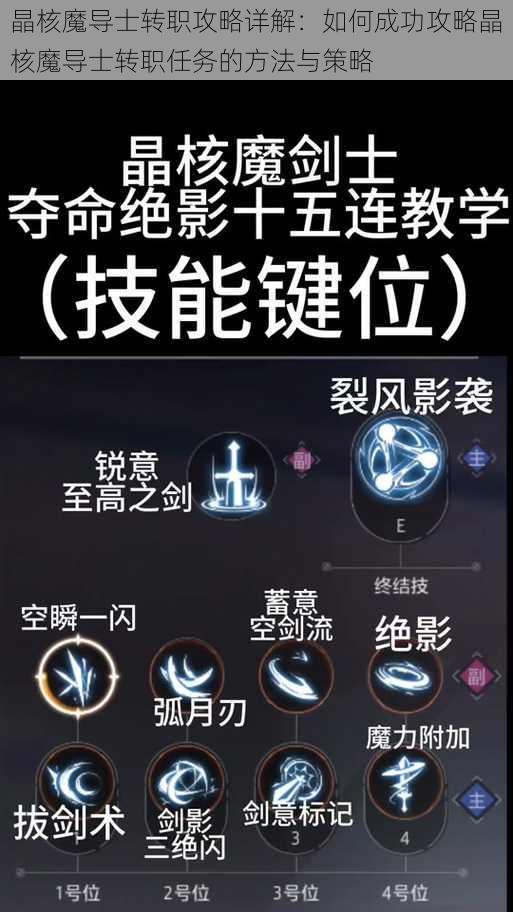 晶核魔导士转职攻略详解：如何成功攻略晶核魔导士转职任务的方法与策略