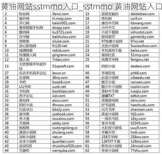 黄油网站sstmmo入口_sstmmo 黄油网站入口