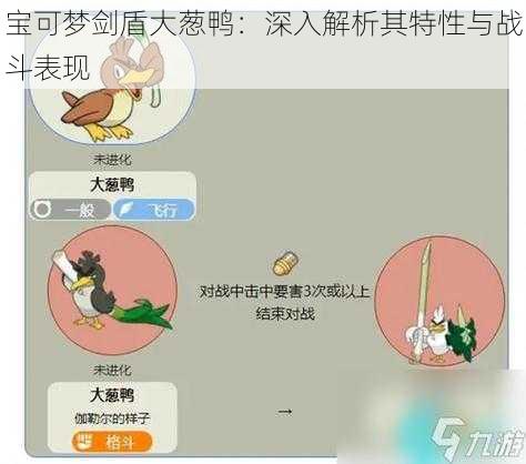 宝可梦剑盾大葱鸭：深入解析其特性与战斗表现