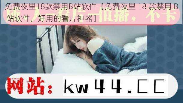 免费夜里18款禁用B站软件【免费夜里 18 款禁用 B 站软件，好用的看片神器】