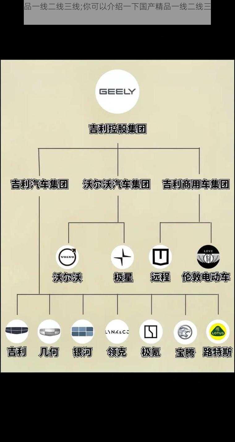 国产精品一线二线三线;你可以介绍一下国产精品一线二线三线的区别吗？