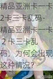 精品亚洲卡一卡2卡三卡乱码-精品亚洲卡一卡 2 卡三卡乱码，为何会出现这种情况？