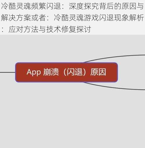 冷酷灵魂频繁闪退：深度探究背后的原因与解决方案或者：冷酷灵魂游戏闪退现象解析：应对方法与技术修复探讨