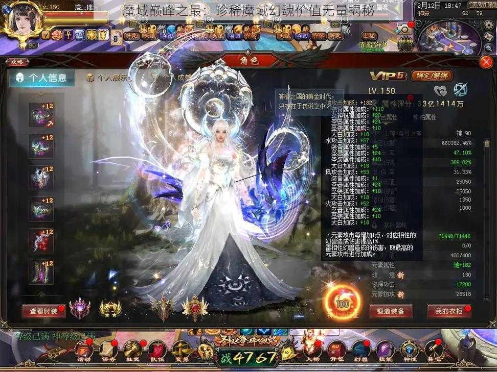 魔域巅峰之最：珍稀魔域幻魂价值无量揭秘