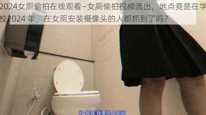 2024女厕偷拍在线观看—女厕偷拍视频流出,地点竟是在学校2024 年,在女厕安装摄像头的人都抓到了吗?
